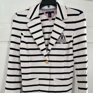 Tommy Hilfiger Nautical Striped Blazer